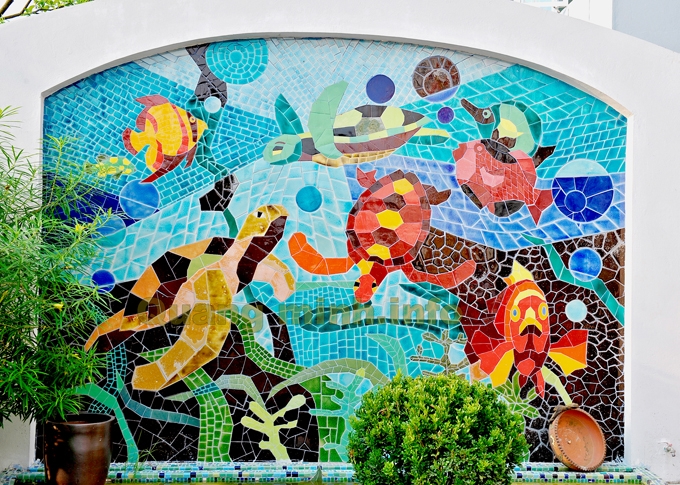 tranh ghep mosaic