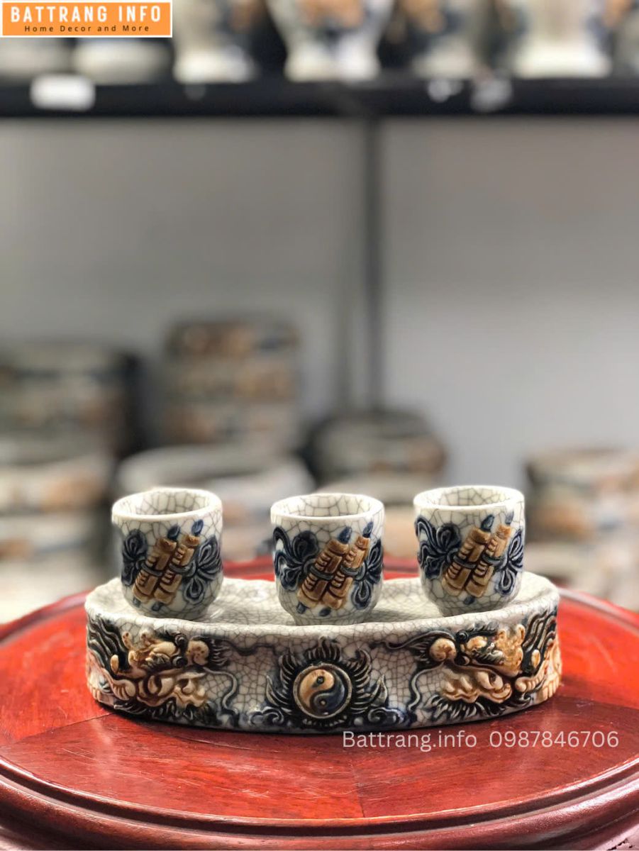 KỶ CONG 3 CHÉN RỒNG