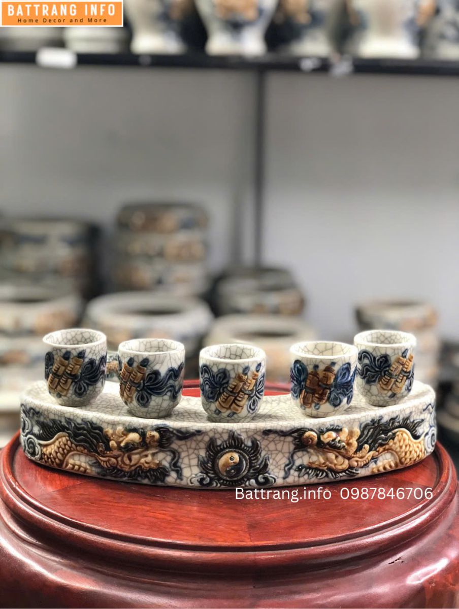 KỶ CONG 5 CHÉN RỒNG