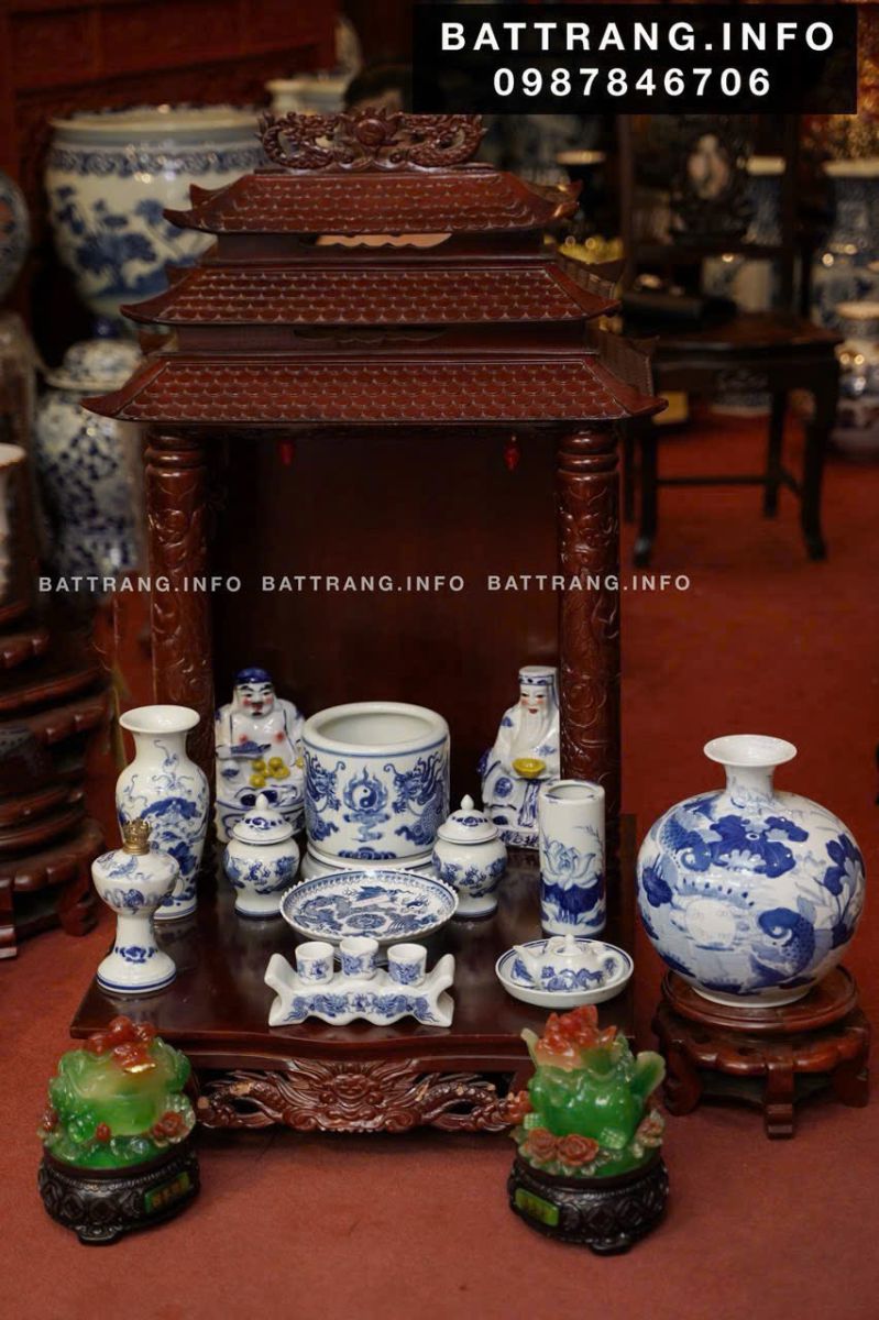 Mẫu Đồ Thờ Thần Tài Bát Tràng