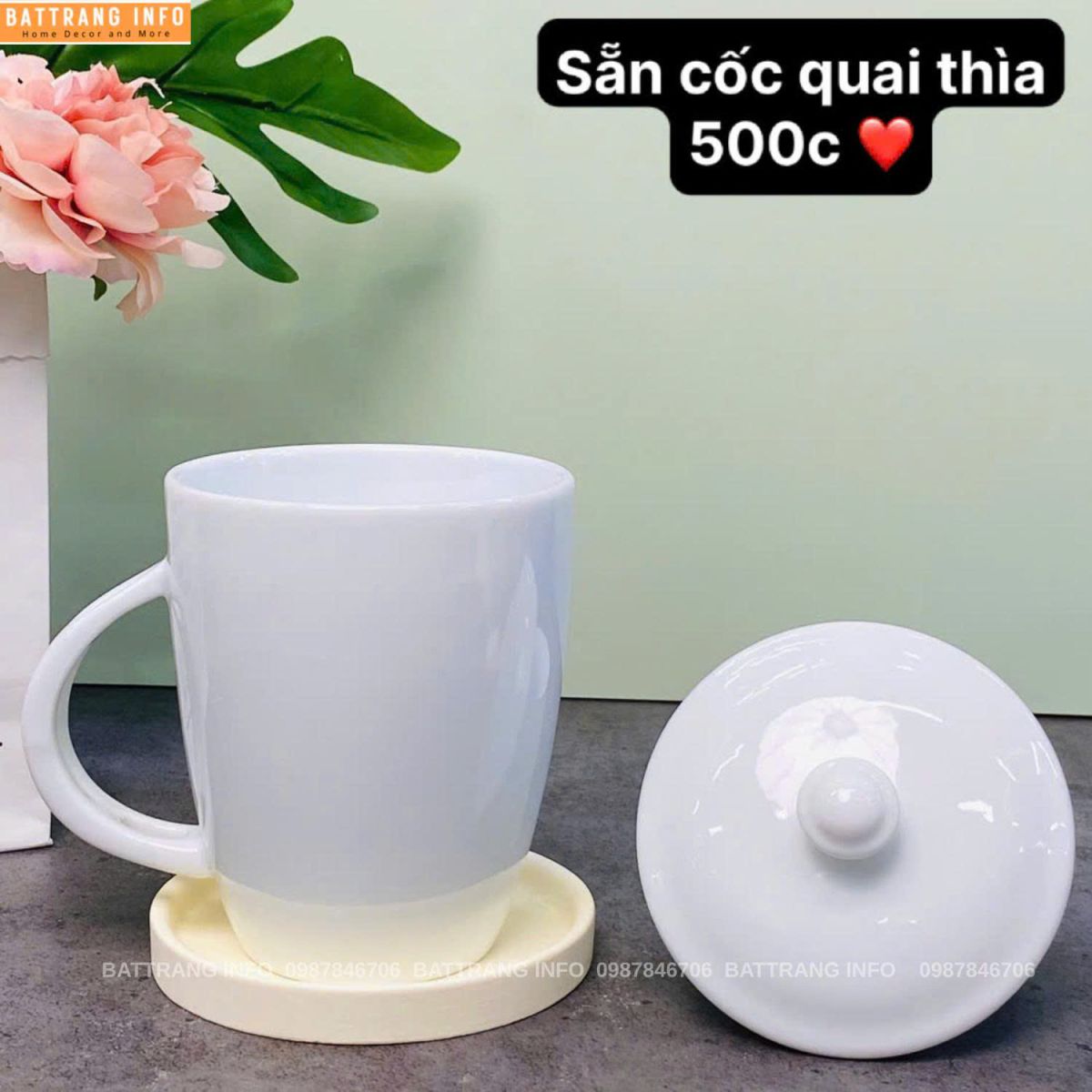 CỐC SỨ QUÀ TẶNG