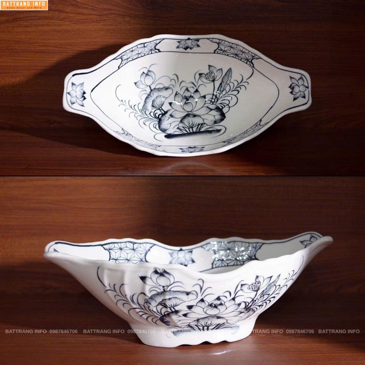 Bát Đựng Gà Gốm Bát Tràng Cao Cấp
