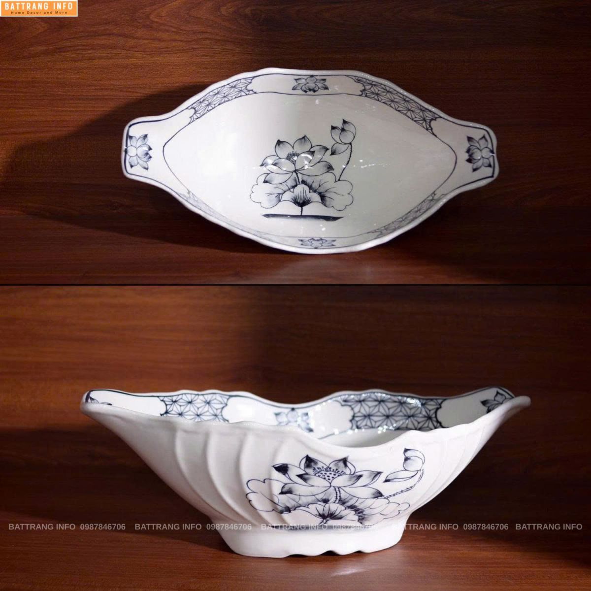 Bát Đựng Gà Gốm Bát Tràng Cao Cấp