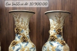 Lộc Bình Công Danh Phú Quý Men Rạn 1m55 Cả Đế