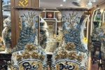 Lộc Bình Phúc Đức Men Rạn Đắp Nổi Cao 1m6